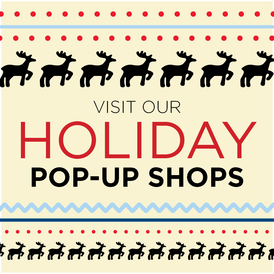Holiday pop up shops